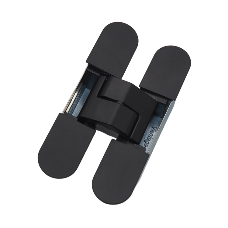 Петля скрытой установки B33-BL (115x23-3D) черный